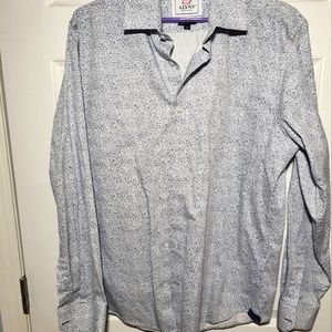 Reid Floral Casual long sleeve shirt by Alynn medium